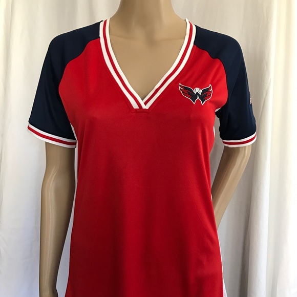 NHL Washington Capitals Women’s Fashion Tops - Picture 5 of 5